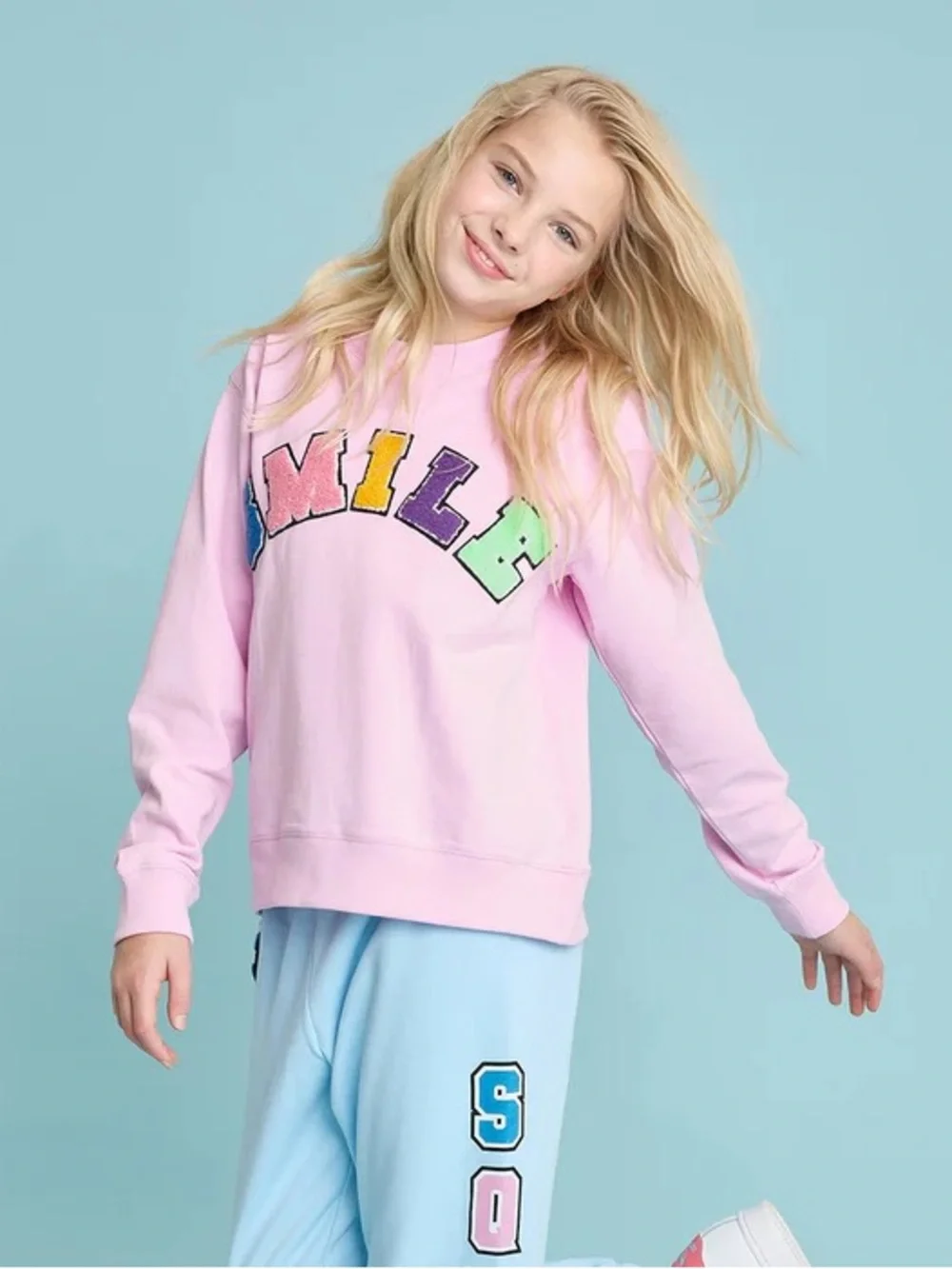 iscream Smile Squad Sweatshirt size small (6-8)